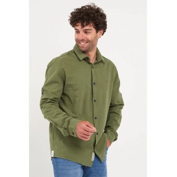- Camasa barbat cu maneca lunga (Marime: XL - Culoare: JUNGLE GREEN)
