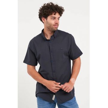 - Camasa barbat cu maneca scurta (Marime: M - Culoare: BLUE NIGHTS)