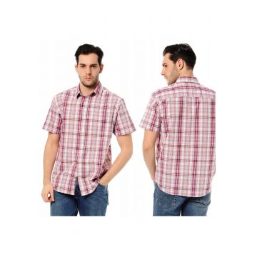Camasa Barbati -  Camasa Casual 1 Pkt - Croi: Regular Fit - Inchidere: Nasturi - Compozitie Material: 100% Bumbac - Numar Buzunare: 1 - Multicolor - 1 Bucata