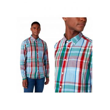 Camasa Barbati -  Ls 1Pkt Bdown Shirt - Croi: Regular Fit - Inchidere: Nasturi - Compozitie Material: 100% Bumbac - Model Dominant: Carouri - Multicolor