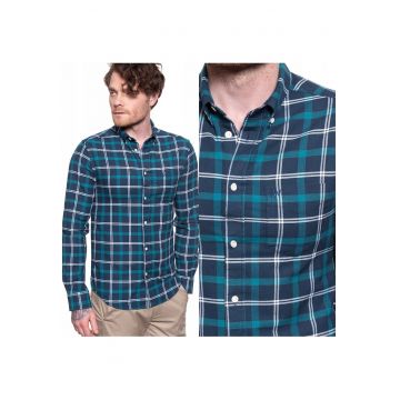 Camasa Barbati -  Ls 1Pkt Bdown Shirt - Croi: Regular Fit - Inchidere: Nasturi - Compozitie Material: 100% Bumbac - Numar Buzunare: 1 - Albastra
