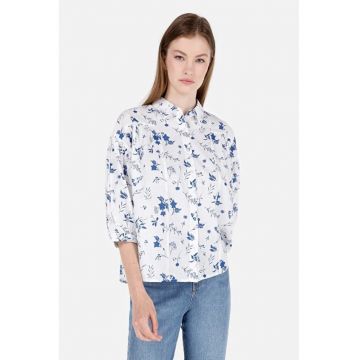 Camasa Cu Maneca Lunga De Dama Alb Regular Fit CL1068948