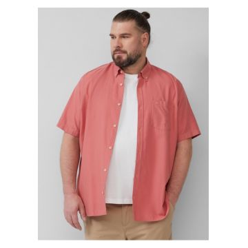 Big Sizes Camasa barbati big sizes - cu maneca scurta - buzunar la piept