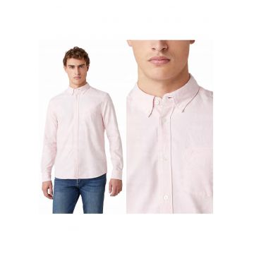 Camasa Barbati -  Ls 1 Pkt Button Down - XL INTL - Roz - Regular Fit - Inchidere Nasturi - Compozitie Material 100% Bumbac - Numar Buzunare 1