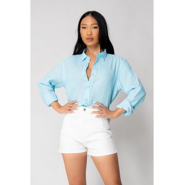 Camasa Boyfriend dIn 100% In Sky Blue 17800