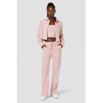 Camasa crop cu maneca lunga