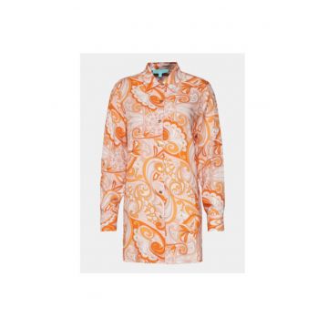 Camasa dama -  303700669 - Viscoza - L INTL - Portocaliu