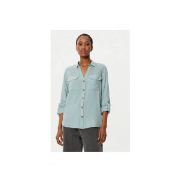 Camasa dama -  304785771 - Viscoza - Verde