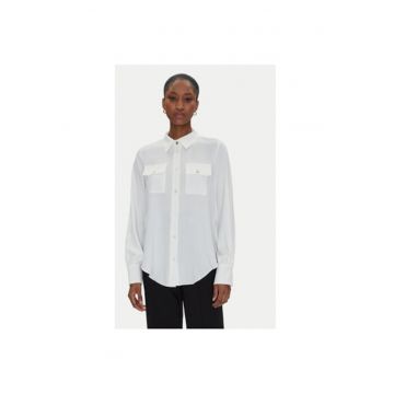 Camasa dama -  305265852 - Poliester - Alb