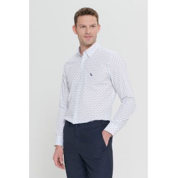Camasa din bumbac cu model buline