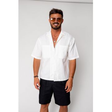 Camasa dIn In maneca scurta White 17639