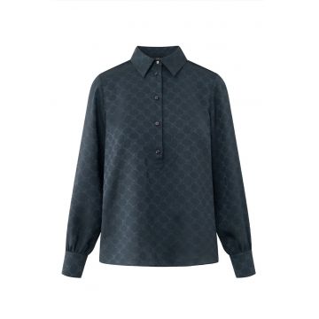 Camasa regular fit cu imprimeu logo