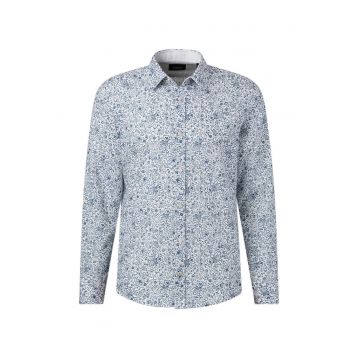 Camasa regular fit cu maneca lunga si imprimeu floral
