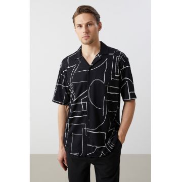 Camasa regular fit cu model