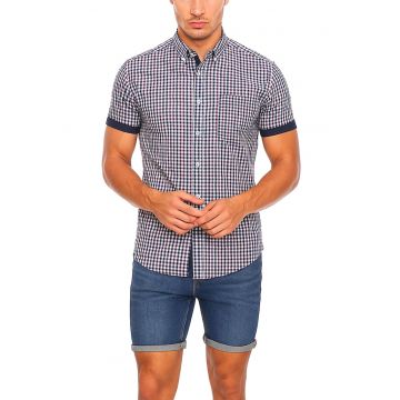 Camasa slim fit cu model
