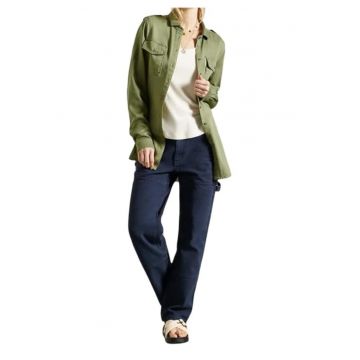 Jacheta tip camasa in stil militar -