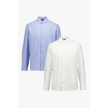 Only & Sons - Set de camasi din amestec de bumbac organic - 2 Piese