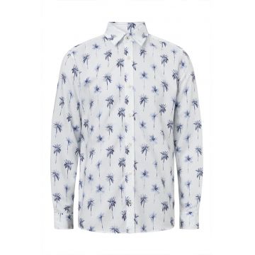 Cămașă regular fit cu mânecă lungă și imprimeu floral