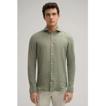 Cămașă regular fit cu mânecă lungă JP4 - Verde