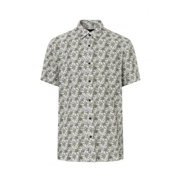 Cămașă regular fit cu mânecă scurtă și imprimeu floral