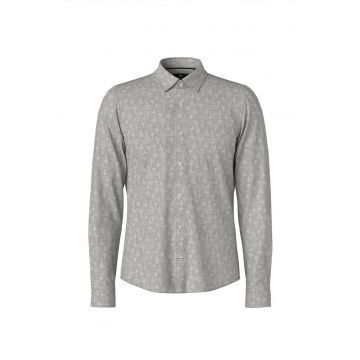 Camașă slim fit - Gri