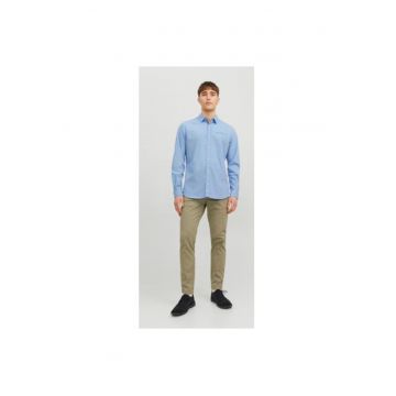 Camasa barbati -  302305988 - Bumbac - S INTL - Albastru