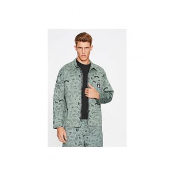 Camasa barbati -  303117368 - Bumbac - S INTL - Verde