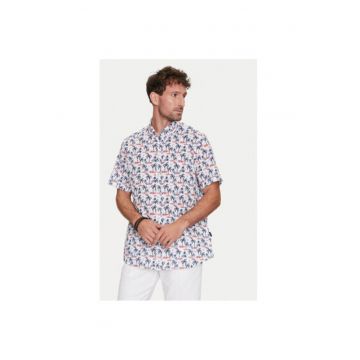 Camasa barbati -  303768300 - Bumbac - XL INTL - Albastru