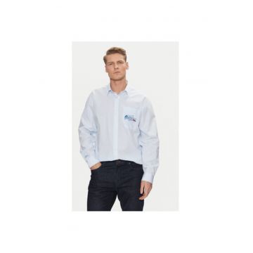 Camasa barbati -  304592034 - Bumbac - 42 EU - Albastru