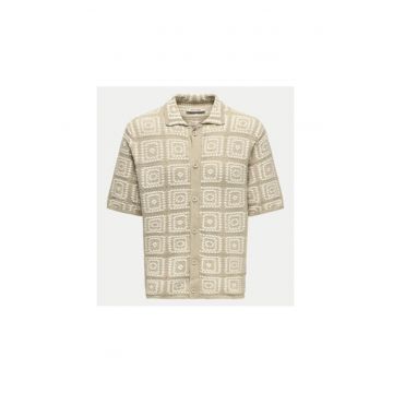 Camasa barbati -  305331724 - Bumbac - S INTL - Bej