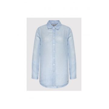 Camasa dama -  300248409 - Poliester/Bumbac - Albastru