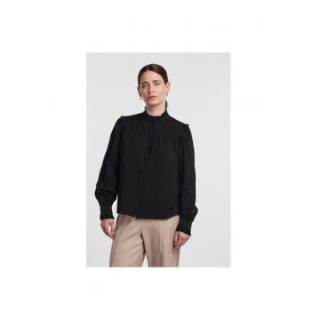 Camasa dama -  302599936 - Viscoza - 2XL INTL - Negru