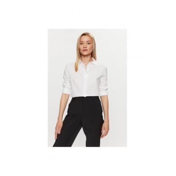 Camasa dama -  303349233 - Bumbac/Poliester - Alb