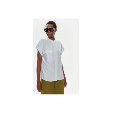 Camasa dama -  303566227 - Viscoza - 36 EU - Albastru