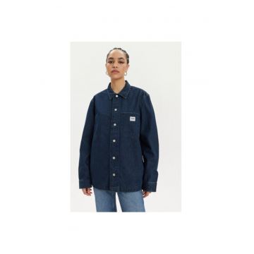 Camasa dama -  303592721 - Bumbac - Albastru