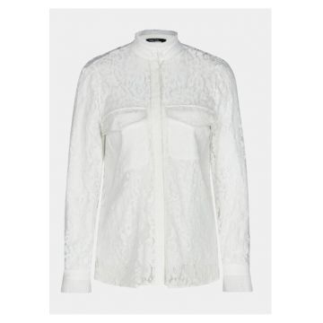 Camasa dama -  303698454 - Bumbac/Poliamida - Alb