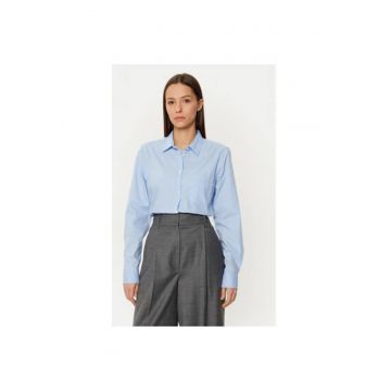 Camasa dama -  304454608 - Bumbac - 2XS INTL - Albastru