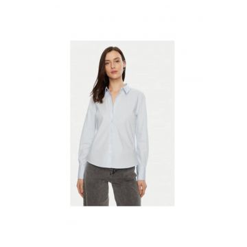 Camasa dama -  304786709 - Bumbac organic/Bumbac - Albastru
