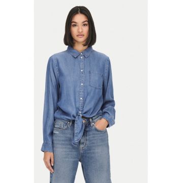 Camasa dama -  304807220 - Lyocell - 42 EU - Albastru