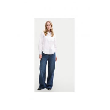 Camasa dama -  304817007 - Bumbac/Poliamida - 42 EU - Alb