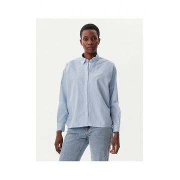 Camasa dama -  304893704 - Bumbac - Albastru - Albastru