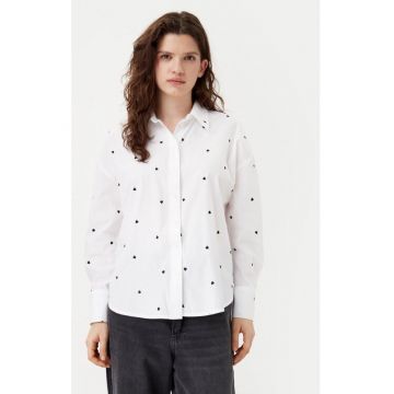 Camasa dama -  304913235 - Bumbac - Alb