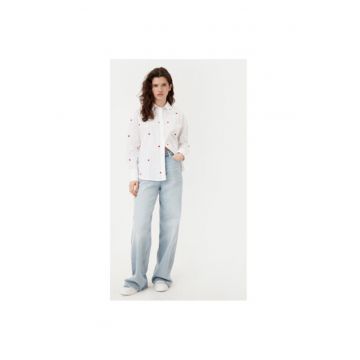 Camasa dama -  304913242 - Bumbac - L INTL - Alb