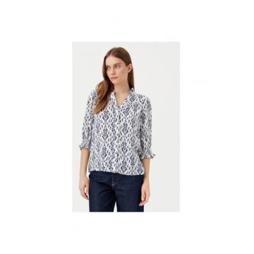 Camasa Dama -  304928529 - Viscoza - XL INTL - Albastru