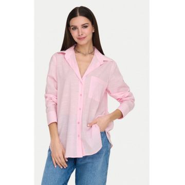 Camasa dama -  304928543 - Bumbac - Roz
