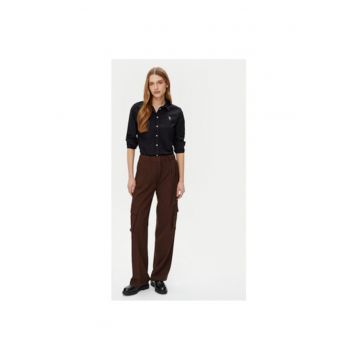Camasa dama -  305227485 - Bumbac - XS INTL - Negru