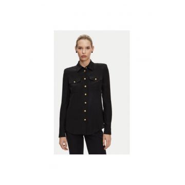 Camasa Dama -  305313669 - Matase - 40 - Negru