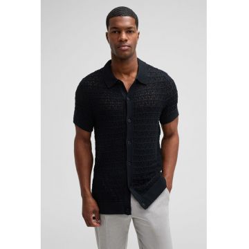 Camasa din knitwear transparenta