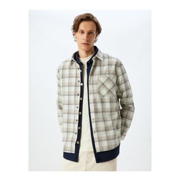 Camasa relaxed fit in carouri
