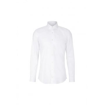 Camasa slim-fit - cu maneca lunga si inchidere frontala prin nasturi